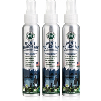 Don't Touch Me ™ Outdoor Body Spray 3 Pack
